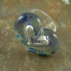 Double love Authentic Murano Glass Ring-0