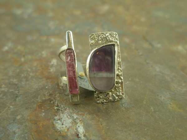 Split Personality One of a Kind Handcrafted Sterling Ring-0