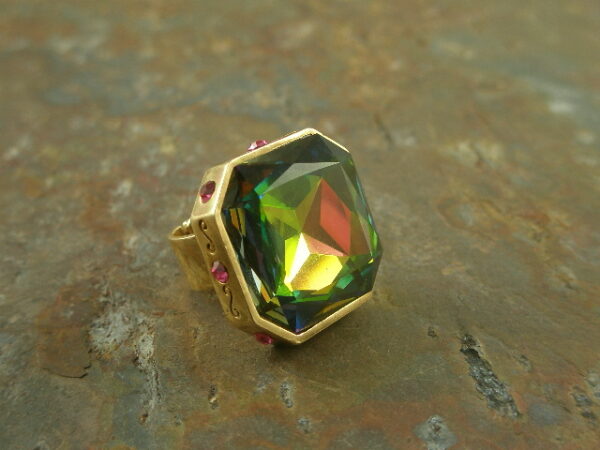 Color Therapy Fashion Statement Ring-0