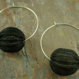 Crochet Wire Unique Fashion Hoop Earrings-0