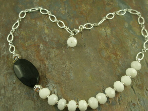 Forgiven Handcrafted Original Stone Necklace-0
