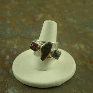 Lilly Barrack Garnet Ring/In The Rough