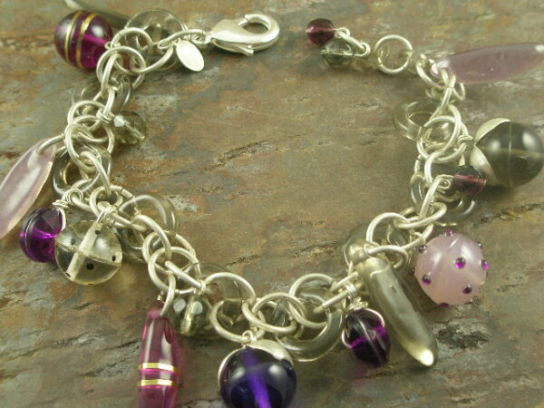 Long on Charms Handmade Resin Bracelet-0