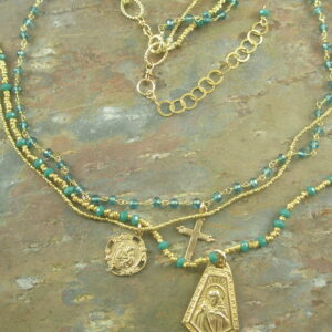 An Apatite For Medals Necklace/Cross-0