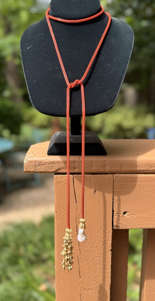 Italian Mesh Lariat/Just Wrap Away - Image 2
