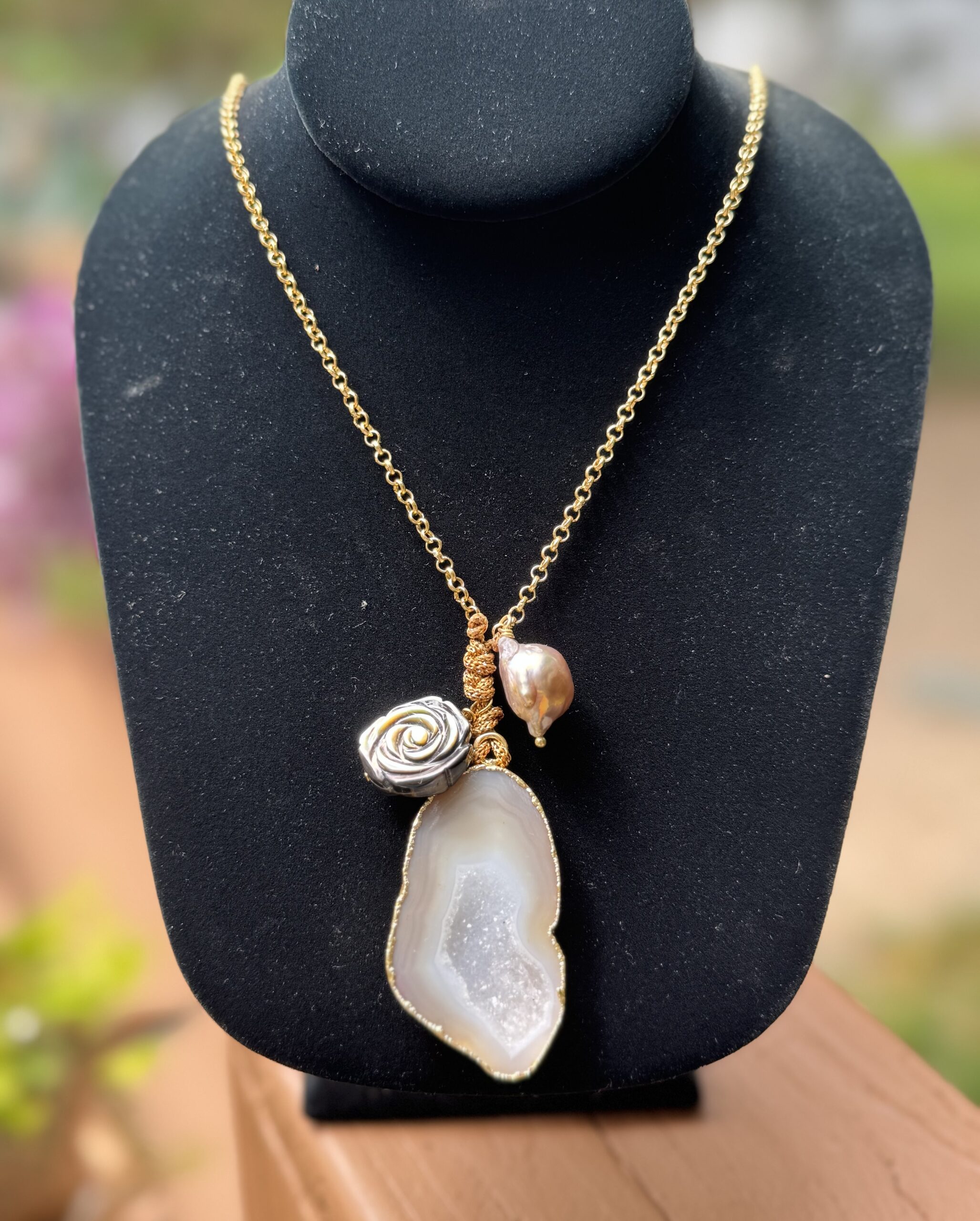 One Of A Kind Multi Necklace/Snow Queen