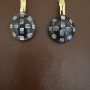 Carved Buffalo Horn Earring/Shed Horn