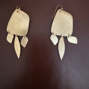 Golden Fashion Earring/Tois