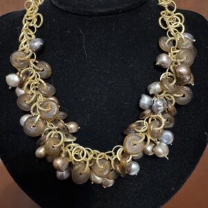 One Of A Kind Eclectic Necklace/From The Sea