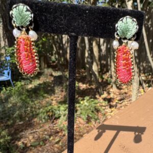 Ayala Bar Fabric Earrings/Garden