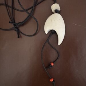 Italy Trip Handcrafted Necklace/Limestone Mt. 3
