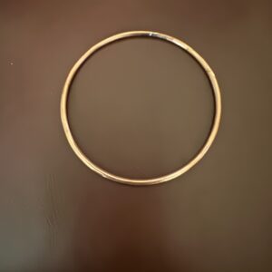 Handcrafted Copper Bangle Bracelet/Gold Mine