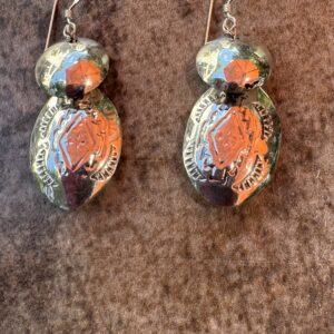Signed Native American Statement Earrings/LOVE!