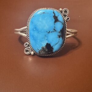Amazing Turquoise Cuff Bracelet/This Color!!!